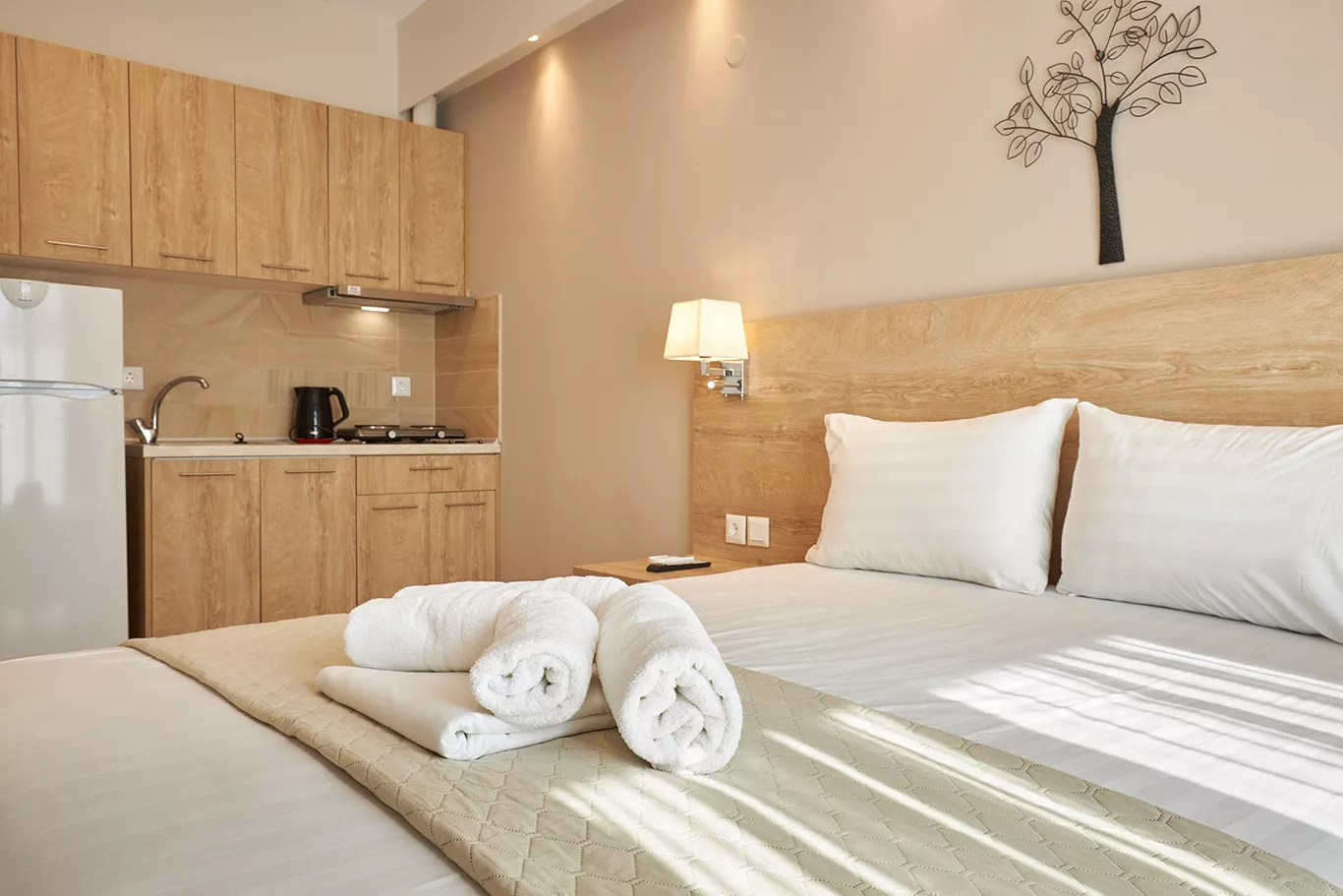 Tiara Holidays - Nikiti Comfort - Family maisonette soba i kuhinja